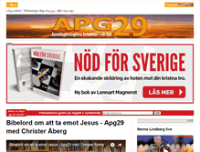 Tablet Screenshot of apg29.nu